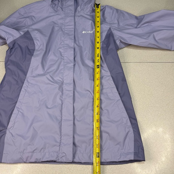 Columbia Lavender Arcadia ii Women’s Hooded Rain Jacket - Picture 3 of 8